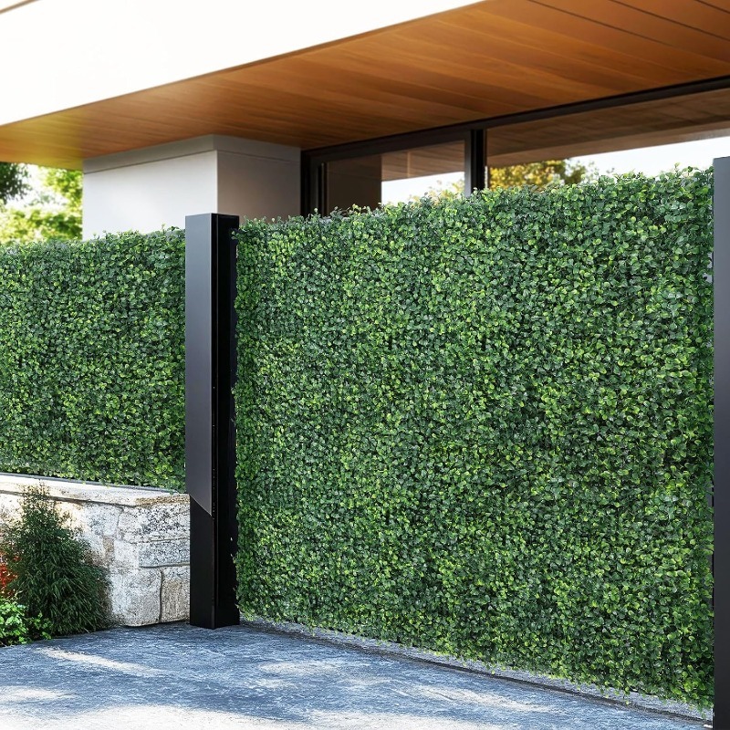 1/3/6Pcs Artificial Plants Gra - đánh giá và giá Flower Wall Panel