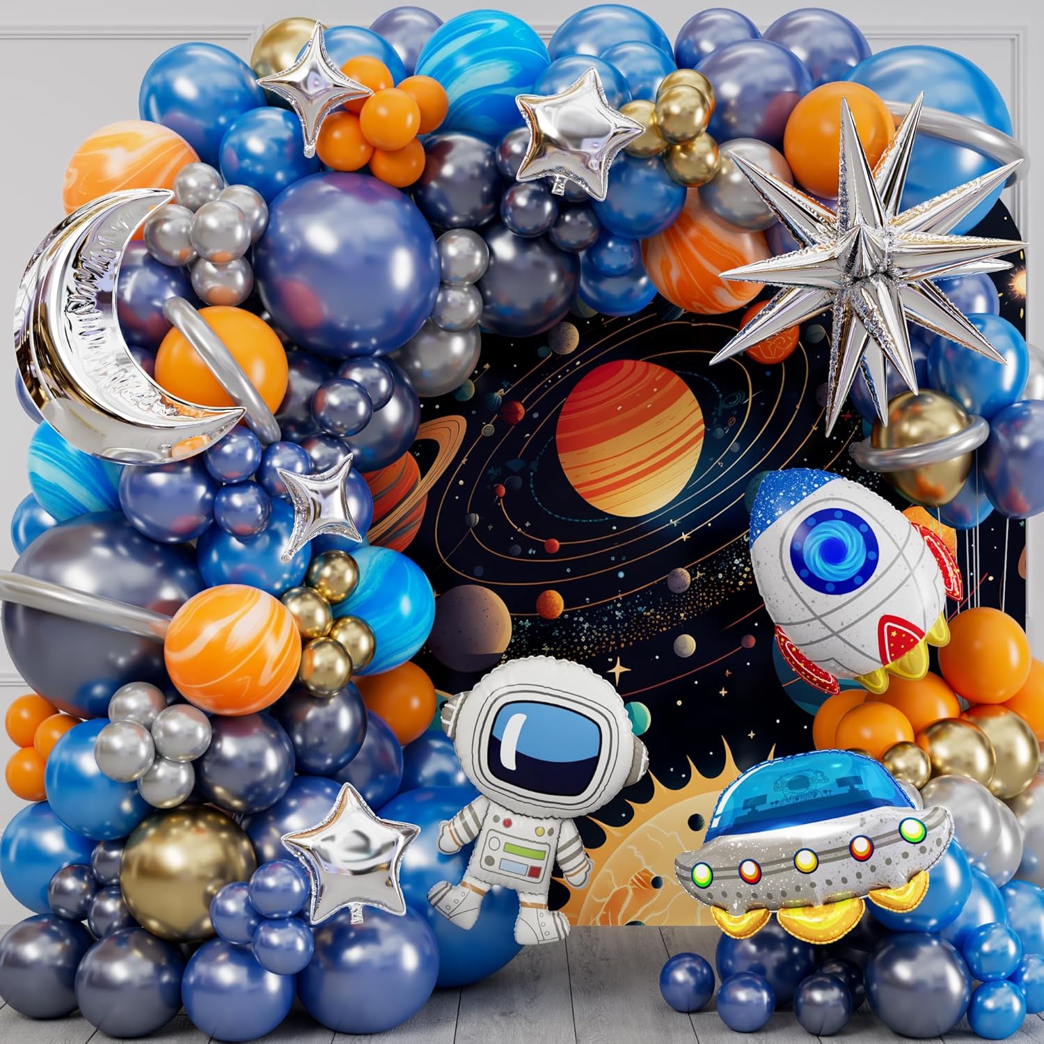 The Outer Space To The Moon Bl - đánh giá và giá Balloon Arch Kit