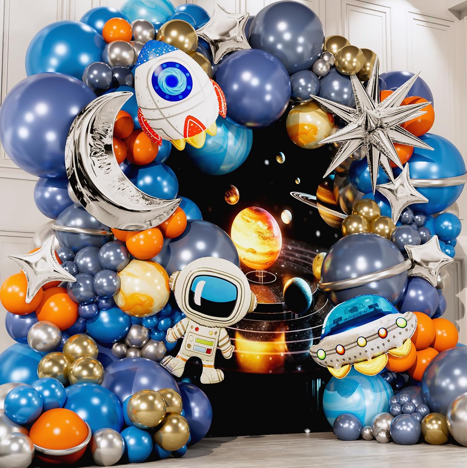 The Outer Space To The Moon Bl - đánh giá và giá Balloon Arch Kit